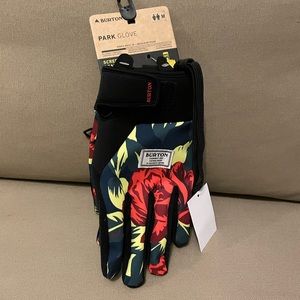 Burton park glove - hibiscus